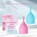 Soft & Flexible Menstrual Cups - Leak-Free & Reusable - Small Size (Pack of 2) - Buy Online on GoSupps.com