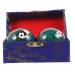 Magiclulu 2st Fitness handball handball handball handball made of metal eggs with the hand express ball to strengthen the handcuff of the hand trainer yoga cloisonn -emille baoding