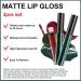 3Pcs Matte Lip Gloss Set Matte Liquid Lipstick Set Lip Stain Long-Lasting Waterproof Lipgloss Makeup Gift Lipsticks Set Vibrant Lips Set (#08) - Buy Online on GoSupps.com