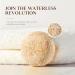 Deep-Cleaning Hair Shampoo Bar - All Natural for Oily Hair | Peach Blossom Scent | Zero Waste Soap Bag | 3.5 oz Floral Shampoo Bar - Buy Online on GoSupps.com