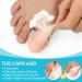 Kimihome 16 PCS Silicone Toe Caps & Protectors - Relief for Corns, Blisters & Ingrown Toenails - Toe Sleeve Cushions (4 Large + 8 Medium + 4 Small) Beige - Buy Online on GoSupps.com