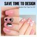 TOMICCA 180PCS Short Square Soft Gel Nails Tips - Matte Finish, 3 in 1 Base Coat, Pre-colored Press On Nail Tips for Nail Art Extensions - Pink - Buy Online on GoSupps.com