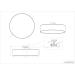 Lightling Modern Ceiling Lamp - Nickel Matt White Fabric Shade 3x E27 60W - 50cm Round Ceiling Light - Buy Online on GoSupps.com