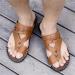 Bunion Correction Flip Flops for Men | Summer Orthotic Sandals | Brown Size 10.5 - Buy Online on GoSupps.com