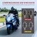 Motorcycle Ear Plugs 2 Pairs | Softvox Wind Noise Reduction & Hearing Protection | Reusable Earplugs for Motorbike, Racing, Riding, Shooting | Black - Buy Online on GoSupps.com