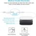 Brilnurse Dual Channel TENS EMS Unit - 24 Modes Muscle Stimulator for Pain Relief | Rechargeable | 10 Pads & Storage Pouch | Black - Buy Online on GoSupps.com