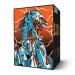 Liquid Death Squeezed To Death Sparkling Water 8-Pack - Orange Flavored Low Calorie & Low Sugar - 19.2oz Cans for International Shipping - Buy Online on GoSupps.com