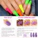 Neon Gel Nail Polish Set - 6 Colors Jelly Gel Nail Polish Set - Translucent Pink Blue Orange Green Gel Nail Polish - Crystal Gel Nail Varnish Set Soak-Off UV Led Home Nail Art - Buy Online on GoSupps.com