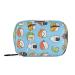 xigua Kawaii Sushi Pill Cases Bag Portable Pill Box Storage Bag Travel Medicine Organizer Zippered Pill Case for Medicine Storage and Organizing