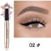 Dual Eyeshadow Stick 6 Colors Makeup Eyeshadow Pencil Crayon | Waterproof Eye Shadow Highlighter Stick for Natural Makeup Girls and Women A(1# 6#) - Buy Online on GoSupps.com