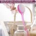 Curved Long Handle Back Bath Brush 2 Pack - Medium Stiff Bristles for Exfoliation - Shower Scrubber for Men & Women - Buy Online on GoSupps.com