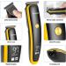 Professional Cordless Hair Clippers for Men | Rechargeable Barber Cutting Kit with LED Display | Home Haircut & Grooming Set - Buy Online on GoSupps.com