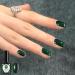 Green Gel Nail Polish Glitter Dark Green Emerald Green Gel Polish Autumn Soak off LED/UV Lamp Manicure Nail Varnish Sets for Christmas Women Nail Art Salon DIY Home - Buy Online on GoSupps.com