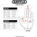 Battle Sports Graffiti Football Receiver Gloves M - Premium Adult Performance & Style | Ship Internationally - Buy Online on GoSupps.com