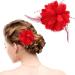 Sibba Flower Clips - Elegant Hairpins with Red Roses for Weddings Tea Parties & Special Occasions | Women's Accessories & Headwear - Buy Online on GoSupps.com