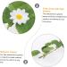 HOMSFOU 4 Pcs Simulation Lemon Pendant Dried Lemon Slices Decorative with Lemon Artificial Greenery Hanging Lemon Garland Flower Decor Leaves Room Decor Wall Hanging Fruit Plastic Yellowx2pcs 38x10cmx2pcs - Buy Online on GoSupps.com