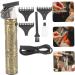 MERRYHAPY Oil Head Scissor Buddha Hair Clipper Set - Retro USB Charging Razor for International Shipping - Buy Online on GoSupps.com