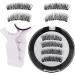 Magnetic Eyelashes Magnetic Eye Lashes Kit Reusable Soft And Waterproof Eyelash Extensions No Glue Eyelashes Natural Waterproof Easy To Wear Eyelashes With Applicator - Buy Online on GoSupps.com