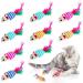 Shengruili 9 pieces of cat toys mouse toy mice for cats interactive cat toys toy mice for cats and kitten toys mice A -z-9-c