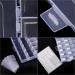 Bakhuk 4 Pack Clear Plastic Organizer Box with Adjustable Divider - 36 Grids Storage Container for Art Crafts, Jewelry - Includes 400 Label Stickers - Buy Online on GoSupps.com