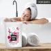 Rose Foaming Bath Sea Salt 35 Oz - 1000g | Relaxing Aromatherapy Bubble Bath with Almond & Rosewood Essential Oil - Buy Online on GoSupps.com