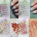 Gradient Glitter Fake Nails for Girls - 120 Piece Short Oval Nail Kit | Children's Pre-glue Acrylic Stick On Tips for Little Girl Toys - Buy Online on GoSupps.com