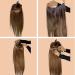 CAISHA 50cm Hair Extension with Rubber Band - Blond Mix Strands #27H613 | Premium Tresse Hair Extensions for International Shipping - Buy Online on GoSupps.com