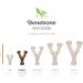 Benebone Wishbone Real Peanuts Small - Durable Dog Chew Toy for Aggressive Chewers | International Shipping Available - Buy Online on GoSupps.com