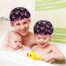 Waterproof Shower Caps for Women 3 Pack Double Layer Ideal for Home Bathroom & Spa - Buy Online on GoSupps.com