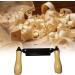 Lesunbak 8-Inch Train Knife for Woodworking | Stainless Steel Straightening Tool with Wooden Handle - Ideal for Shaping and Binking Wood Trunks - Buy Online on GoSupps.com