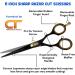 Hair Scissors Set Large and Small Hair Cutting Hairdressing and Trimming Black Scissors Family Care Pack - Buy Online on GoSupps.com