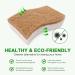 Biodegradable Dish Sponge - 9 Pcs Non-Scratch Eponge Vaisselle Dish Scrub Brush Dish Brush Dish Scrubber Brush Dual-Sided Cleaning Sponge for Kitchen - Buy Online on GoSupps.com