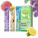 Individual Mouthwash Sachets - 15 Sachets Long-Lasting Freshness Fruity Flavor for Daily Use in Bathrooms and Hotels for Adults