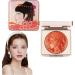 Embossed Smooth Powder Blush Palette Waterproof Matte Face Powder Blush Palette Long Lasting Embossed Girl Shimmer Blush Palette Radiant Finish 02