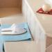 BERGMAN KELLY Disposable Spa Slippers - Closed Toe, Coral Fleece, Deluxe Padded Sole - 12 Pairs - Buy Online on GoSupps.com