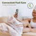 PUREDERM Foot Peeling Mask (3 Pack) - Exfoliating Treatment for Cracked, Callused Feet with Natural Botanical Extracts - Buy Online on GoSupps.com