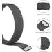 LAREDTREE Stainless Steel Loop Mesh Magnetic Band for Fitbit Inspire 3 - Breathable & Adjustable Wristband for Women and Men (Black) - Buy Online on GoSupps.com