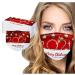 50PCS Disposable Face_Mask 2021 Happy New Year Printed Face_Masks 3 Layer Disposable Face_Masks with Nose Clip and Ear Loops 2021 Happy New Year Funny Cover_Mask - Buy Online on GoSupps.com