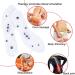 Subaoqi Unisex Magnetic Massage Insoles for Foot Acupressure - Transparent Shoe Pads with Magnets - Buy Online on GoSupps.com