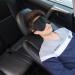 FMS Natural Silk Sleep Mask - 2 Pack Black | Adjustable Strap for Travel & Meditation | Blocks Light Completely for Daytime Napping - Buy Online on GoSupps.com