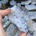 Natural Crystal Rough Home Decoration Natural White Angel Aura Quartz Electroplating White Crystal Cluster Colorful Point Geode Enegry Crystals Decor Stones Home Goods (Size : 230-280g) - Buy Online on GoSupps.com