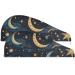 Tribe Moon Stars Sun Hair Towel 2 Pack - Super Absorbent Quick Dry Hair Turbans for Women & Girls - Buy Online on GoSupps.com