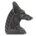 Ancient Egyptian Anubis Pendant Keychain DIY Bracelet Pendant (black Version) 1pc Car Decor Jewelry 2.5X1.5X0.6CM As Shown1