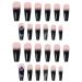 Justotry 24-Piece Black French Coffin Nails with Butterfly Designs - Press-On Ballerina Nails for Women - Buy Online on GoSupps.com