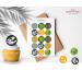 30x Pre-cut Jurassic Dinosaur (A) Circles Edible Thick Wafer Card Standing Cupcake Toppers Birthday Party Cake Decorations
