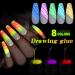 Halloween 8 Colors Spider Gel Nail Art Kit - Soak Off UV LED DIY Manicure for Stunning Nail Designs - Buy Online on GoSupps.com