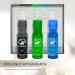 Beverly Hills Polo Club Men's Body Spray Collection Gift Set Featuring Luxury Designer Cologne Scents for Long Lasting Freshness BHPC 3 oz 3 Count (Green) - Buy Online on GoSupps.com