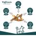 100% Beef Dried Beef Scalp for Dogs - 1 kg Chews & Treats | Wuffsnacks - Premium BARF Dog Food - Buy Online on GoSupps.com