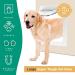 Hakuna Pets Super Tough 2-Way Locking Pet Door for Screens, Doors, Walls, Glass - Large White - Buy Online on GoSupps.com