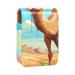 Travel Lipstick Organizer Case Lipstick Case Portable Makeup Bag With Mirror Cartoon Funny Camel Desert D118c7invg